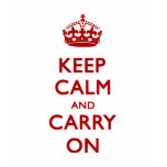 Keep Calm and Carry On t-shirts