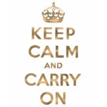 Keep Calm And Carry On t-shirts