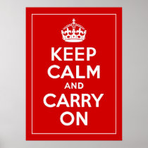 Keep Calm and Carry On ~ Vintage World War 2 Print