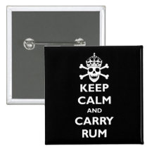 Keep Calm and Carry Rum Pins