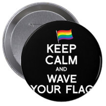 KEEP CALM AND COME OUT BUTTONS