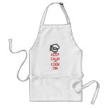 Keep calm and cook chef aprons