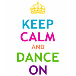 Keep Calm and Dance On t-shirts