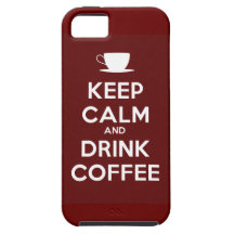 Keep Calm and Drink Coffee iPhone 5 Cover