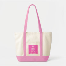 Keep Calm and Eat a Cupcake Bags