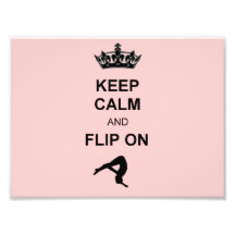 Keep Calm and Flip on Art Photo