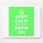 Keep Calm and Get a Brew On, Mouse Mats