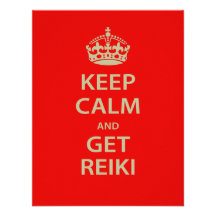 Keep Calm and Get Reiki Personalized Announcements
