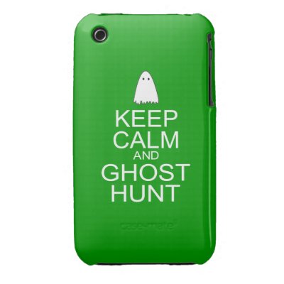 Keep Calm and Ghost Hunt (Parody) Iphone 3 Case-mate Cases