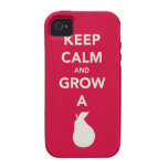 Keep Calm and Grow a "Pear" Case-Mate iPhone 4 Covers