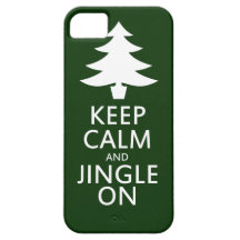 Keep calm and Jingle On iPhone 5 Case