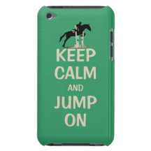 Keep Calm and Jump On Horse iPod Touch Case-Mate Case
