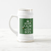 Keep Calm and Keep Bees - all colours Coffee Mug