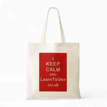 Keep Calm and LearnToUke bags