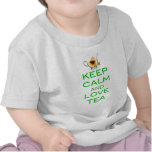 Keep Calm and Love Tea Original Design t-shirts