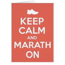 Keep Calm and Marathon Cards