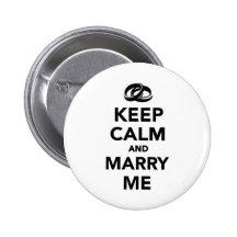 Keep calm and marry me pin