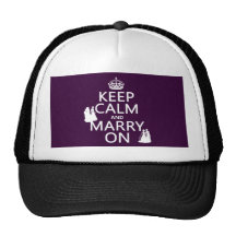 Keep Calm and Marry On - all colours Trucker Hat