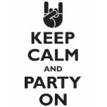 Keep Calm and Party On t-shirts