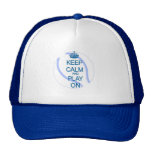 Keep calm and play tennis hats