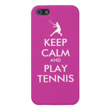 Keep Calm And Play Tennis Iphone Case iPhone 5 Covers
