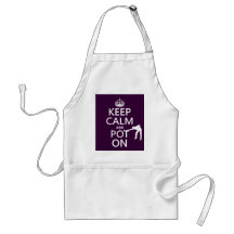 Keep Calm and Pot On (Snooker/Pool) Aprons