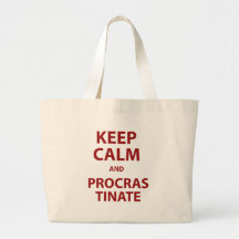 Keep Calm and Procrastinate Bag