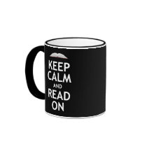 Keep Calm and Read On Coffee Mug