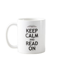 Keep Calm and Read On Mug