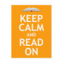 Keep Calm and Read On Postcards