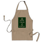 Keep Calm and Recycle aprons