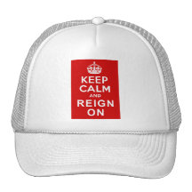Keep Calm and Reign On Diamond Jubilee Gifts Hats