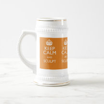 KEEP CALM AND SCULPT MUGS