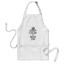 Keep Calm and Sew On Aprons