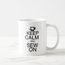 Keep Calm and Sew On mugs