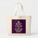 Keep Calm and Show Your Working (any colour) Canvas Bag