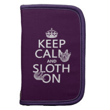 Keep Calm and Sloth On Planner