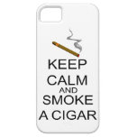 Keep Calm And Smoke A Cigar iPhone 5 Case
