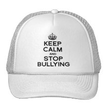 KEEP CALM AND STOP BULLYING MESH HATS