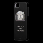 KEEP CALM AND TAKE PHOTOS casemate cases