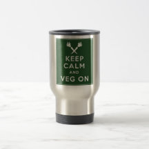 Keep Calm and Veg On Mug