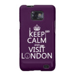 Keep Calm and Visit London (any color) Samsung Galaxy SII Cover