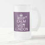Keep Calm and Visit London (any color) Coffee Mugs