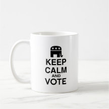 KEEP CALM AND VOTE REPUBLICAN COFFEE MUG