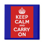 KEEP CALM Badge Fridge Magnet