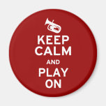 Keep Calm Baritone Fridge Magnets