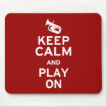 Keep Calm Baritone Mouse Pads