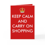 KEEP CALM CARD