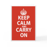 Keep Calm & Carry On cards