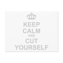 Keep Calm & Cut Yourself - Emo Rock Alternative